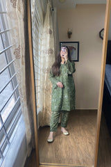 Aqs N Man 2PC Matching Separates Lawn Suit | AM-009