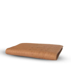 Bag X Beige Croco Leather Wallet Small