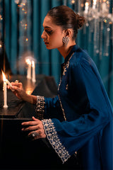 Lux Edit By Zaaviay Stitched Maharani Kaftan (One Piece)