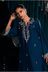 Lux Edit By Zaaviay Stitched Maharani Kaftan (One Piece)