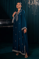 Lux Edit By Zaaviay Stitched Maharani Kaftan (One Piece)