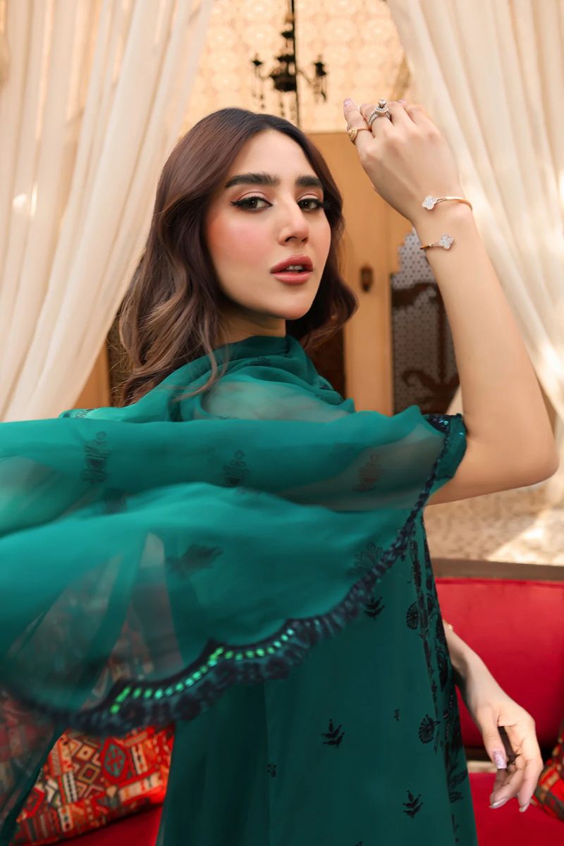 Tabeer By Mariam Malik Stitched 3 Piece Summer Collection'2025-In-Carnet