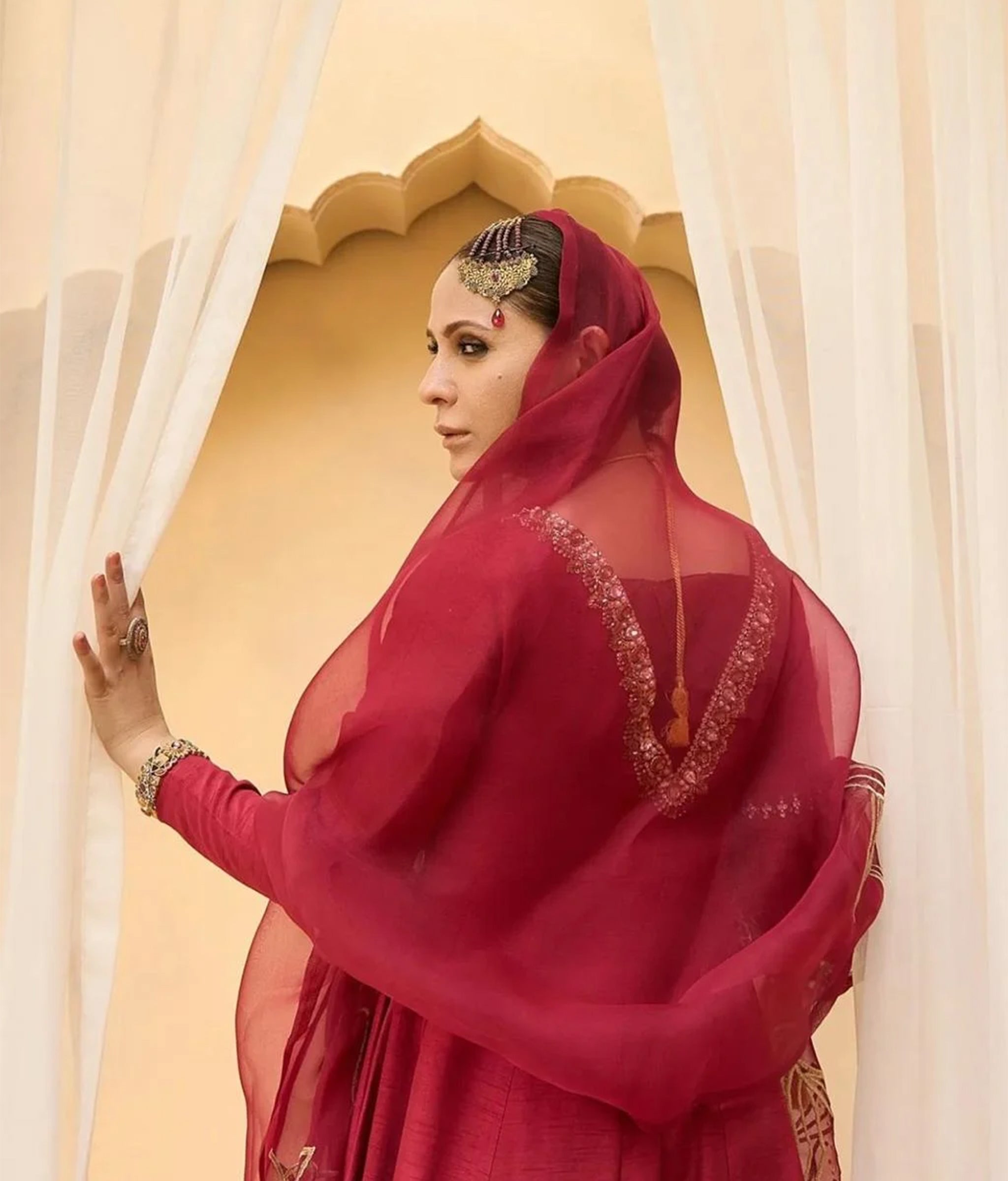Luna By Mariam Malik Stitched 2 Piece Luxe Silk Pret Collection'2025-Luna- Luxury Pret' - 20