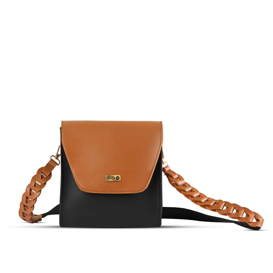 GLOW BLACK / BROWN - Bag X
