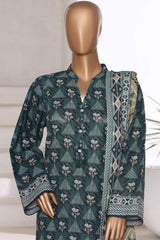 Sada Bahar Stitched 3 Piece Printed Khaddar Vol-01 Collection'2025-KD-PR-6251-Green