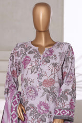 Sada Bahar Stitched 3 Piece Printed Khaddar Vol-01 Collection'2025-KD-PR-6253-Purple