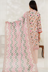 Aizal Stitched 3 Piece Printed Lawn Collection'2025-D-646-Pink