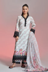The Affordables By Mariam Malik Stitched 3 Piece Digital Printed Lawn Collection'2025-Zarqa