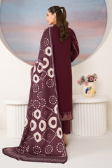Winter Basics by Panache Apparel Stitched Collection-Plum Royale
