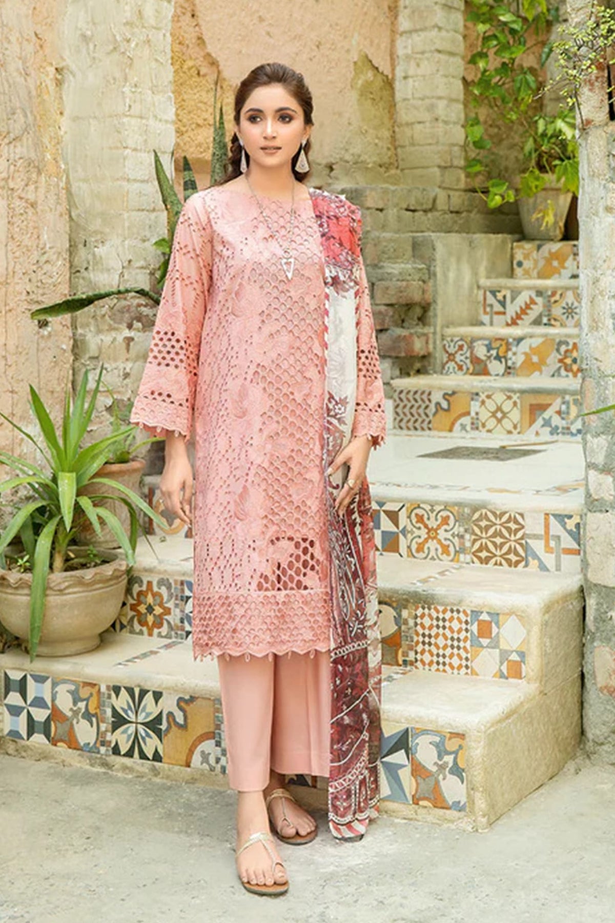 Camila by Johra Unstitched 3 Piece Chikankari Lawn Collection '2023-JH-662