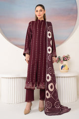 Winter Basics by Panache Apparel Stitched Collection-Plum Royale