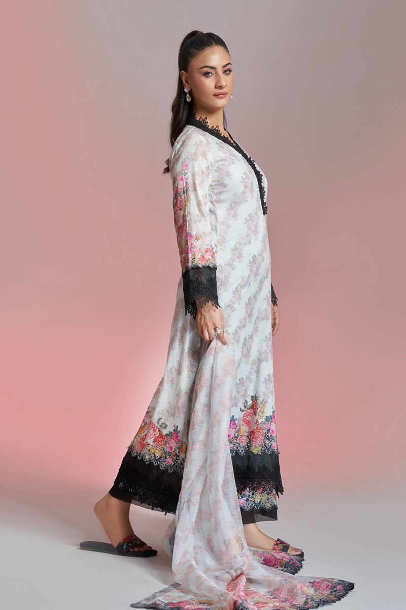 The Affordables By Mariam Malik Stitched 3 Piece Digital Printed Lawn Collection'2025-Zarqa
