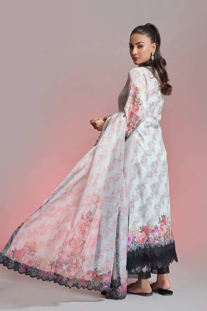 The Affordables By Mariam Malik Stitched 3 Piece Digital Printed Lawn Collection'2025-Zarqa