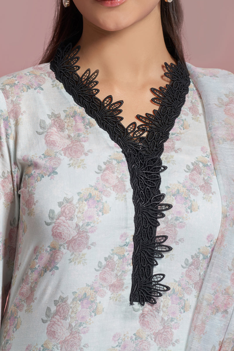The Affordables By Mariam Malik Stitched 3 Piece Digital Printed Lawn Collection'2025-Zarqa
