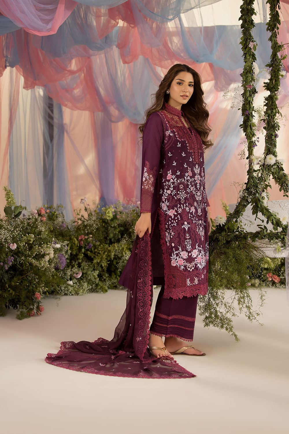 Sobia Nazir Unstitched 3 Piece Luxury Lawn Collection-D-06-A