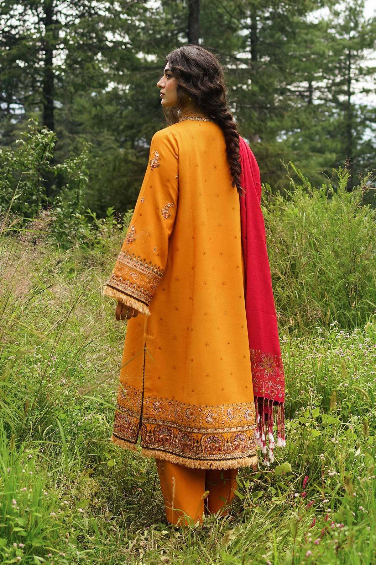 Coco by Zara Shahjahan Unstitched 3 Piece Winter Collection'2022-ZW22-6A