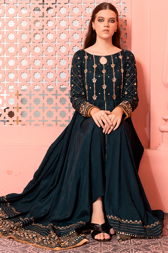 Zaaviay Stitched Lux Edit Miray (Three Piece)