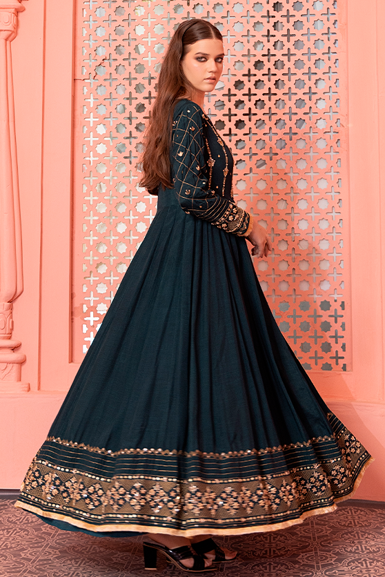 Zaaviay Stitched Lux Edit Miray (Three Piece)