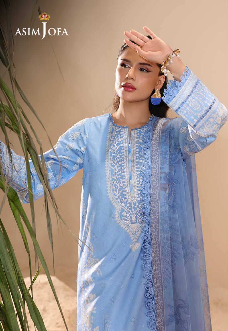 Rhapsody By Asim Jofa Unstitched 2 Piece Summer Collection'2025 Ajubu-19