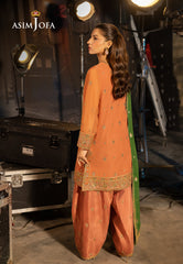 Asim Jofa LUXURY FESTIVE DROP 2 Ajlf-03 Embroidered Chiffon 3 Pcs