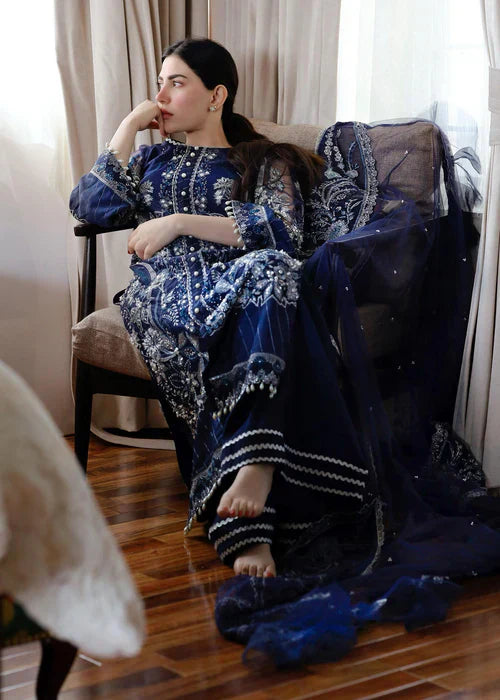 Meeral Stitched 3 Piece Luxury Formals Pret Collection'2025-Meeral - Meena - Meeral Luxe