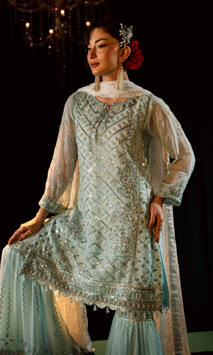 Elara By Shamooz Unstitched 3 Piece Formals Collection-Ruchi SU-126