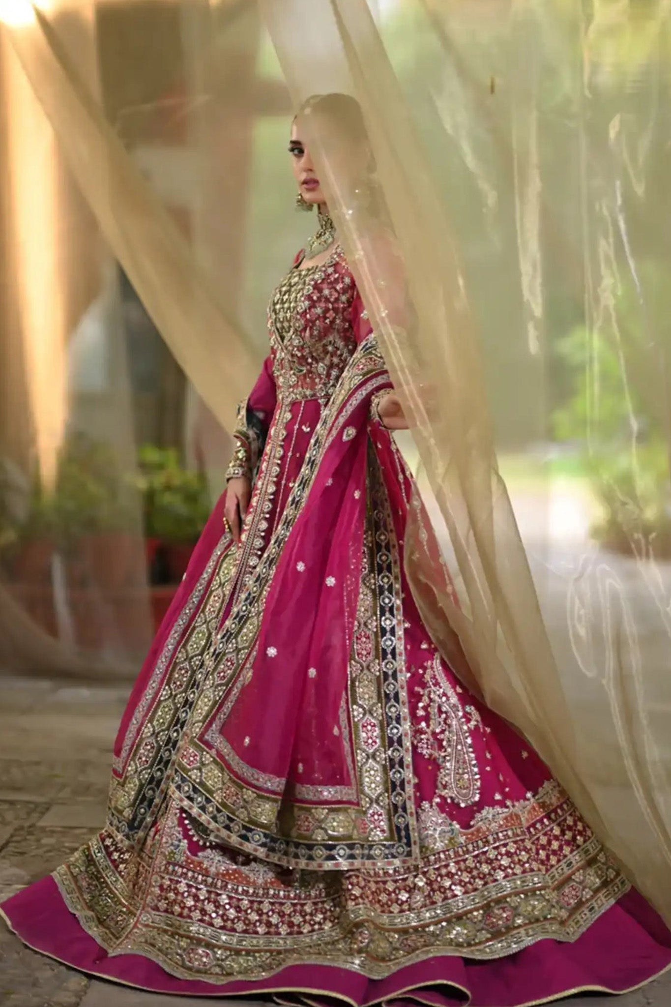 Singhar by Qalamkar Unstitched 3 Piece Wedding Formals Collection'2024-RF-04-Rimel