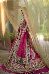 Singhar by Qalamkar Unstitched 3 Piece Wedding Formals Collection'2024-RF-04-Rimel