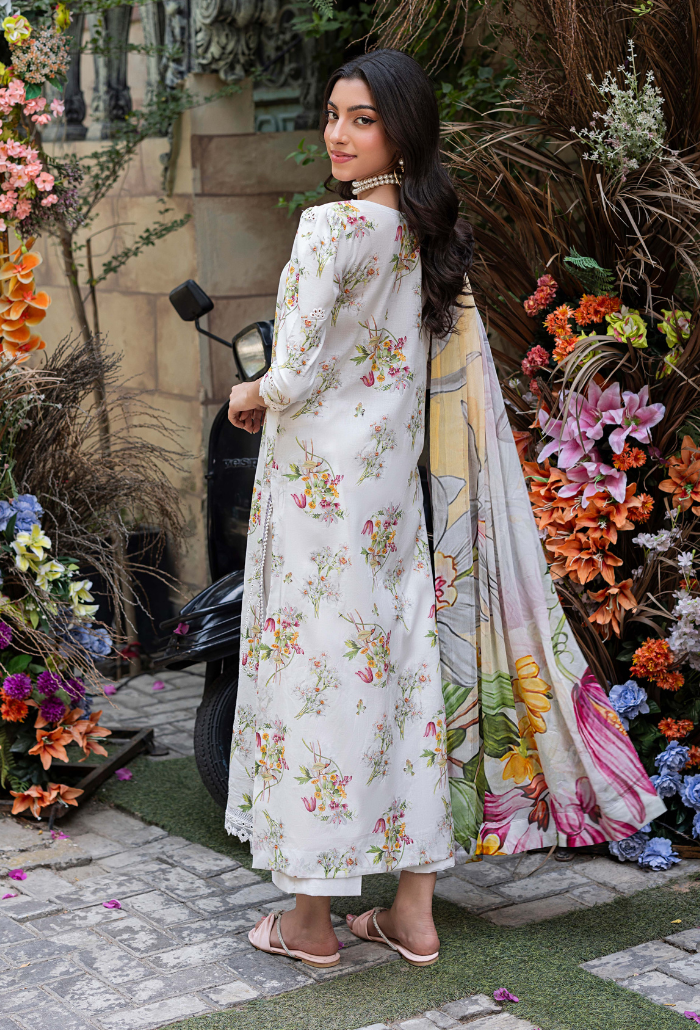 Eden Garden By Humdum Stitched 3 Piece Lawn Chapter 2 Collection'2025-D-09