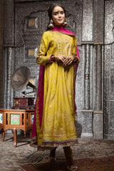 Zaaviay Eid Edit Stitched Dhaani (Three Piece)
