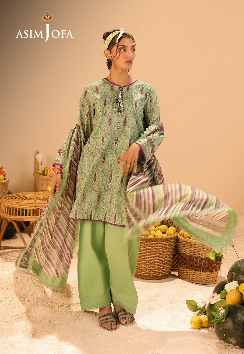 Rhapsody By Asim Jofa Unstitched 3 Piece Summer Collection'2025 Ajubu-31