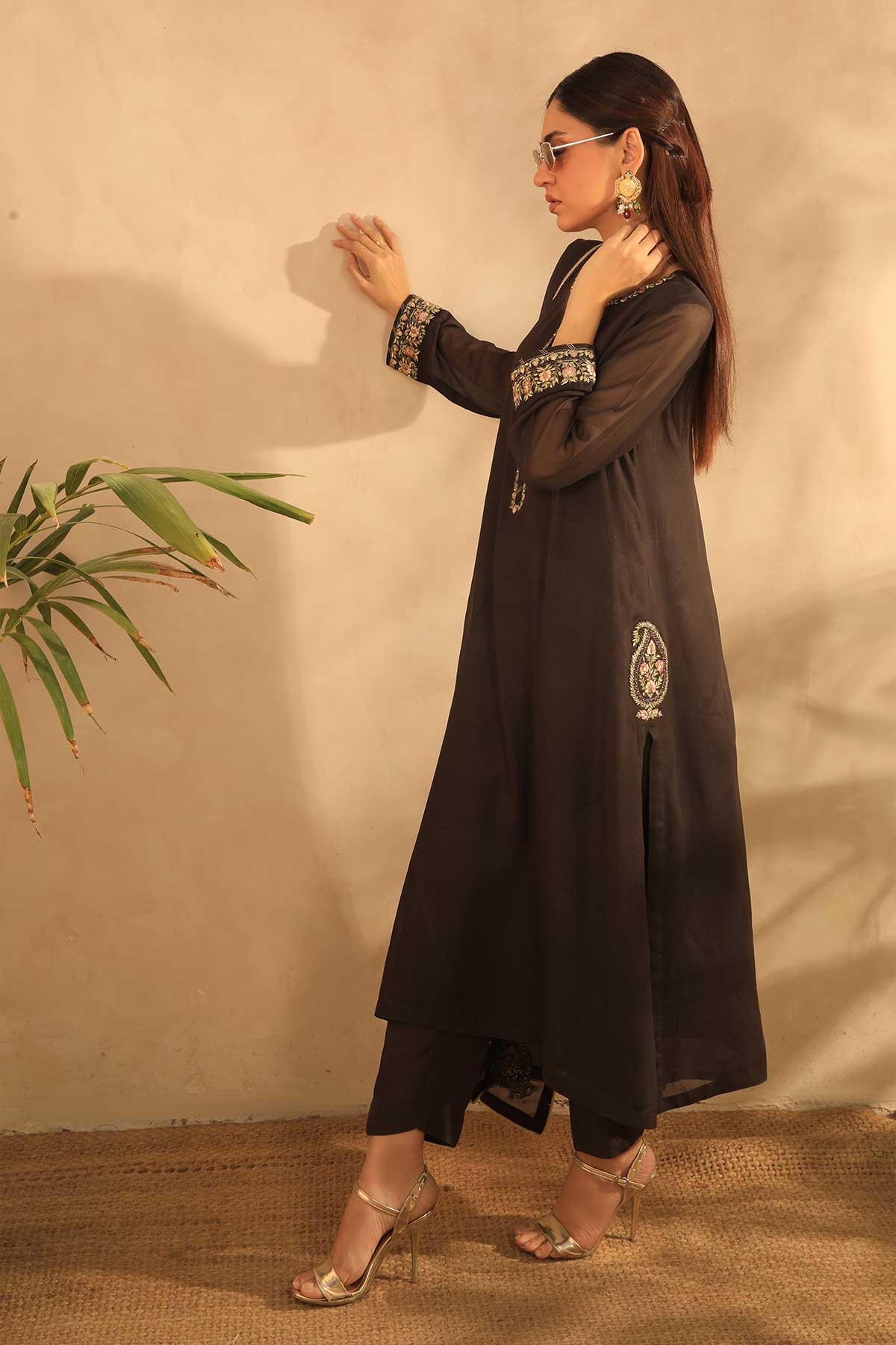 Najia Zia Stitched 3 Piece Festive Collection'2025-Radiant