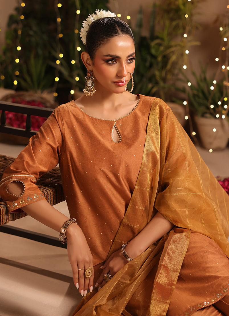 Zlooms 3 Pc Formal Stitched Suit - ZL25-C12-06