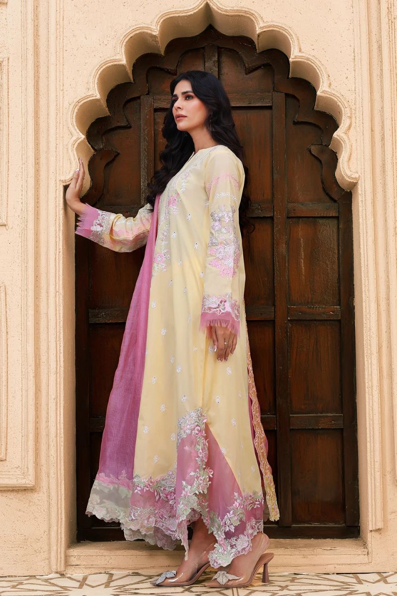 Tabeer By Mariam Malik Stitched 3 Piece Summer Collection'2025-Zynah
