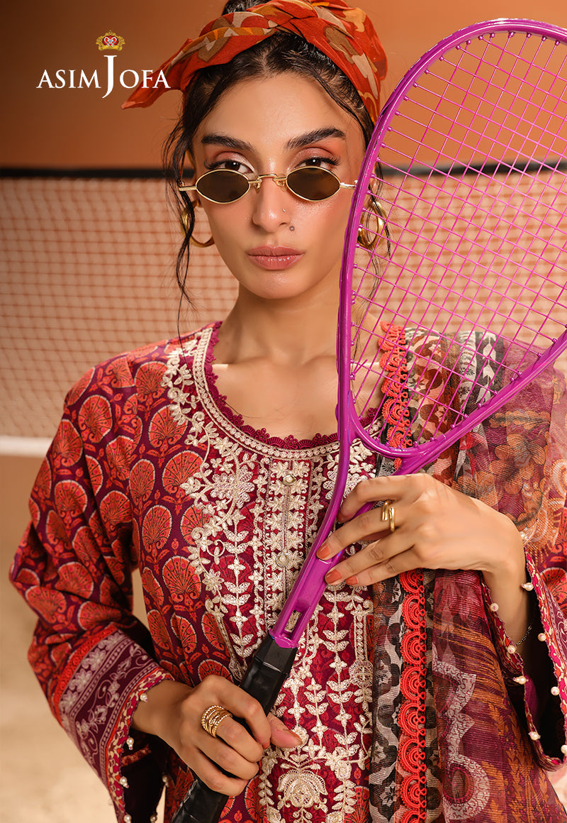 Rhapsody By Asim Jofa Unstitched 3 Piece Summer Collection'2025 Ajubu-26