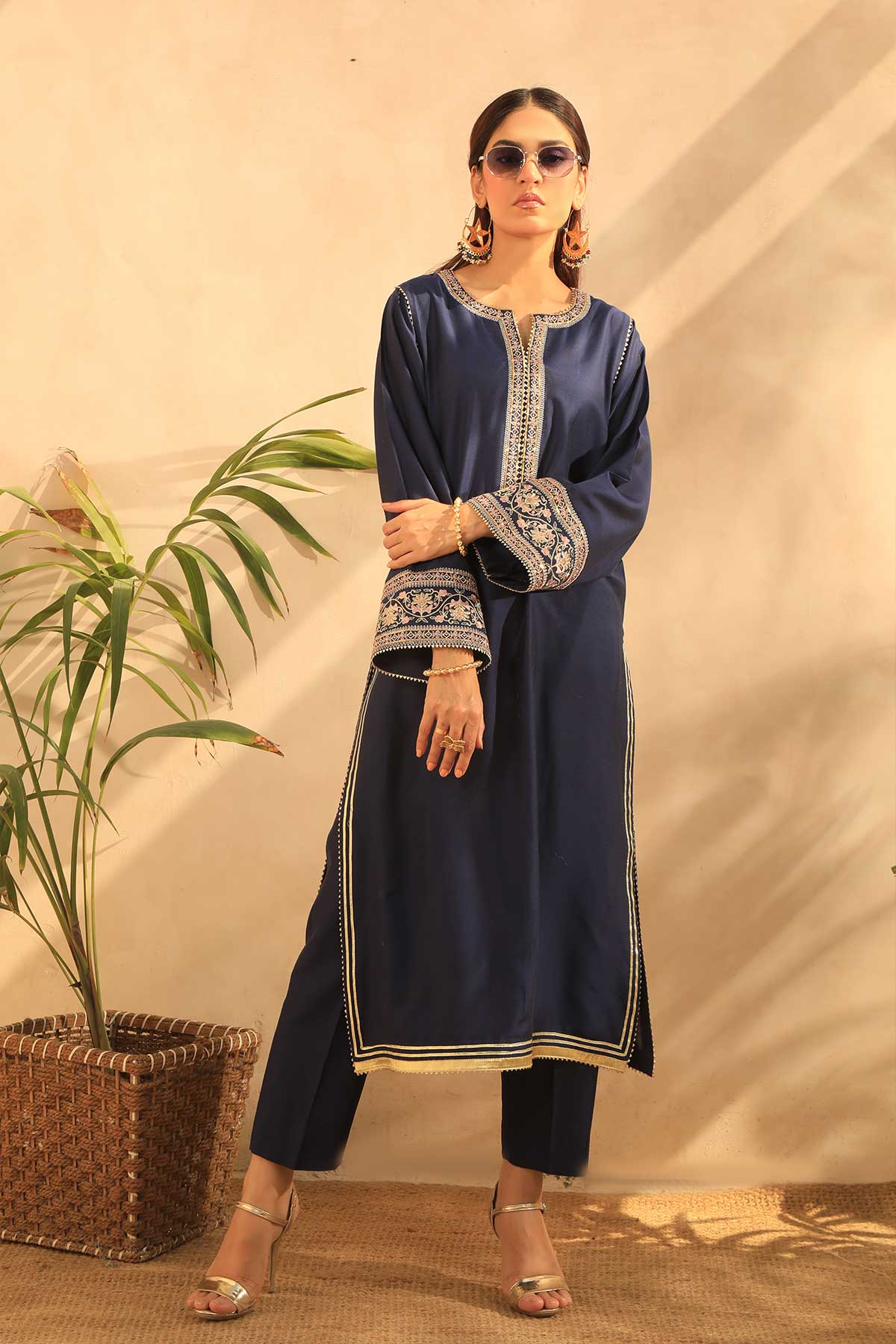 Najia Zia Stitched 2 Piece Festive Collection'2025-Limitless