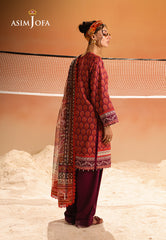 Rhapsody By Asim Jofa Unstitched 3 Piece Summer Collection'2025 Ajubu-26