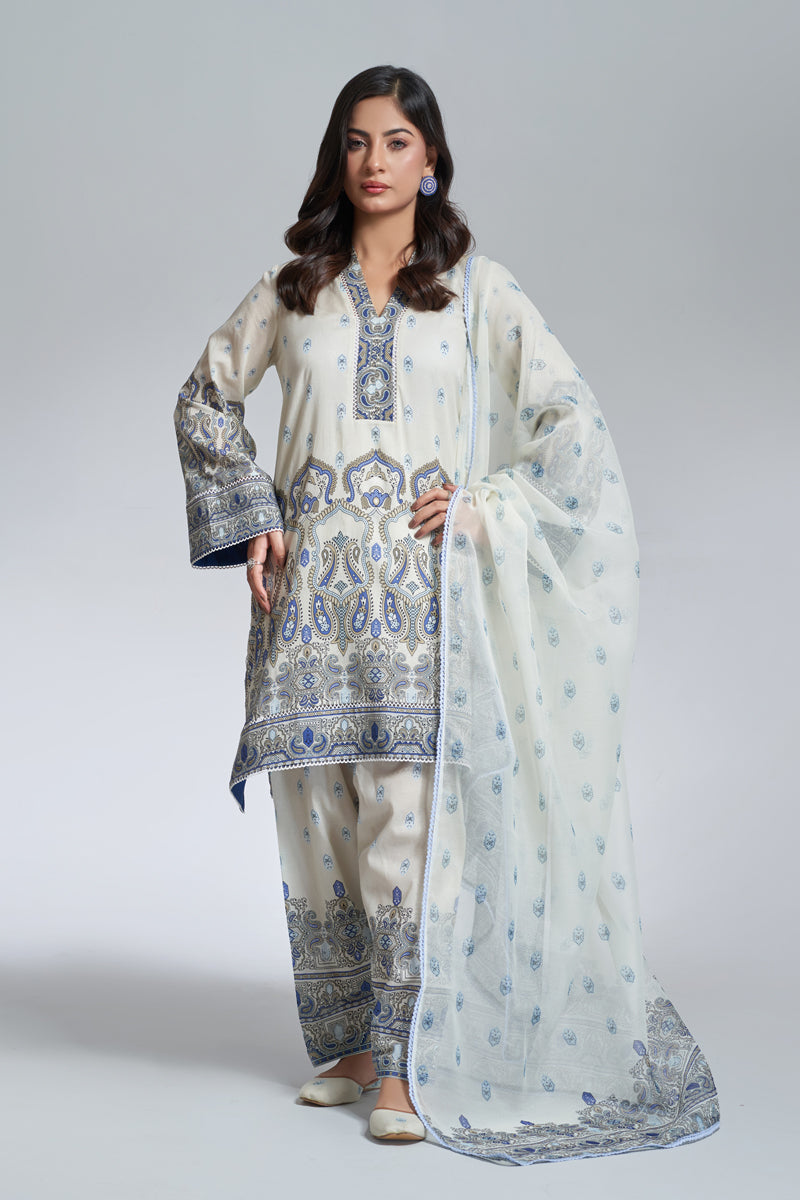 The Affordables By Mariam Malik Stitched 3 Piece Digital Printed Lawn Collection'2025-Pearl Muse