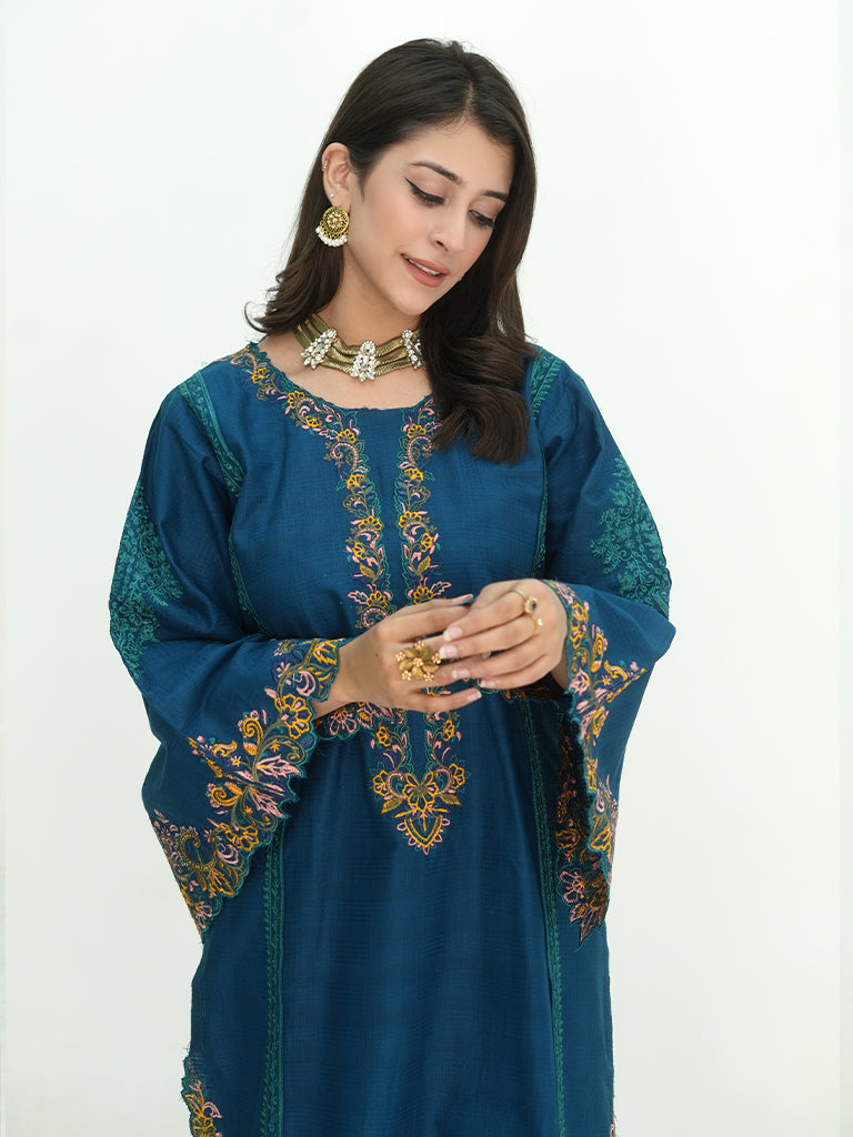 Flutterby Stitched 2 Piece Winter Collection-Leya - z
