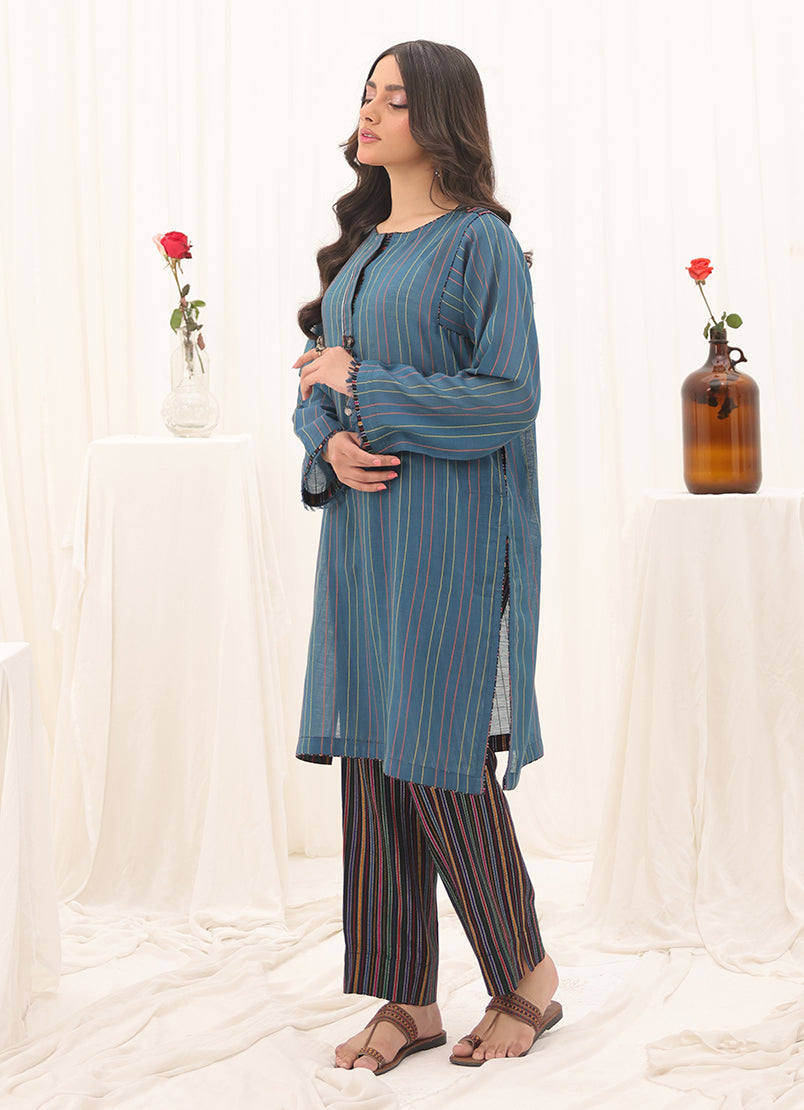 Zlooms 2 Pc Embroidered Set - ZL25-C14-02