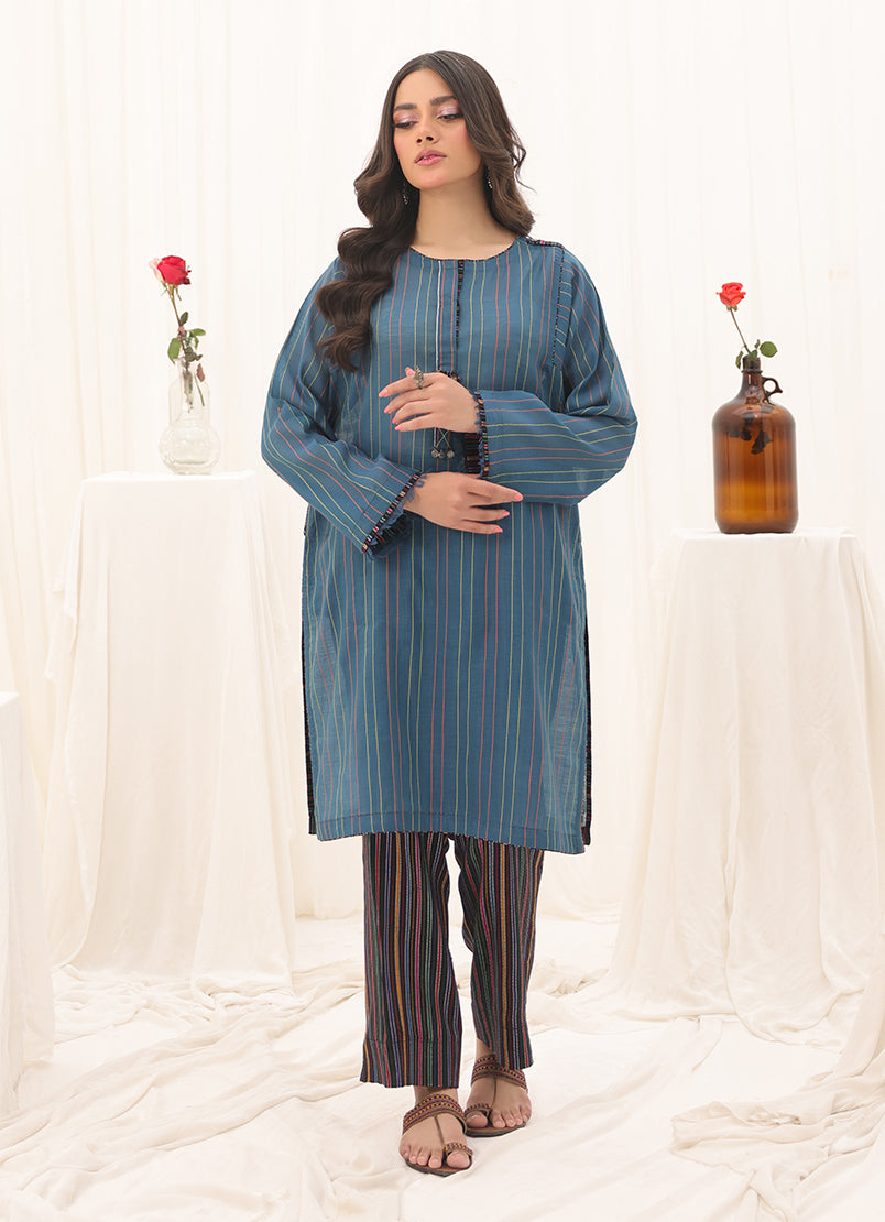 Zlooms 2 Pc Embroidered Set - ZL25-C14-02