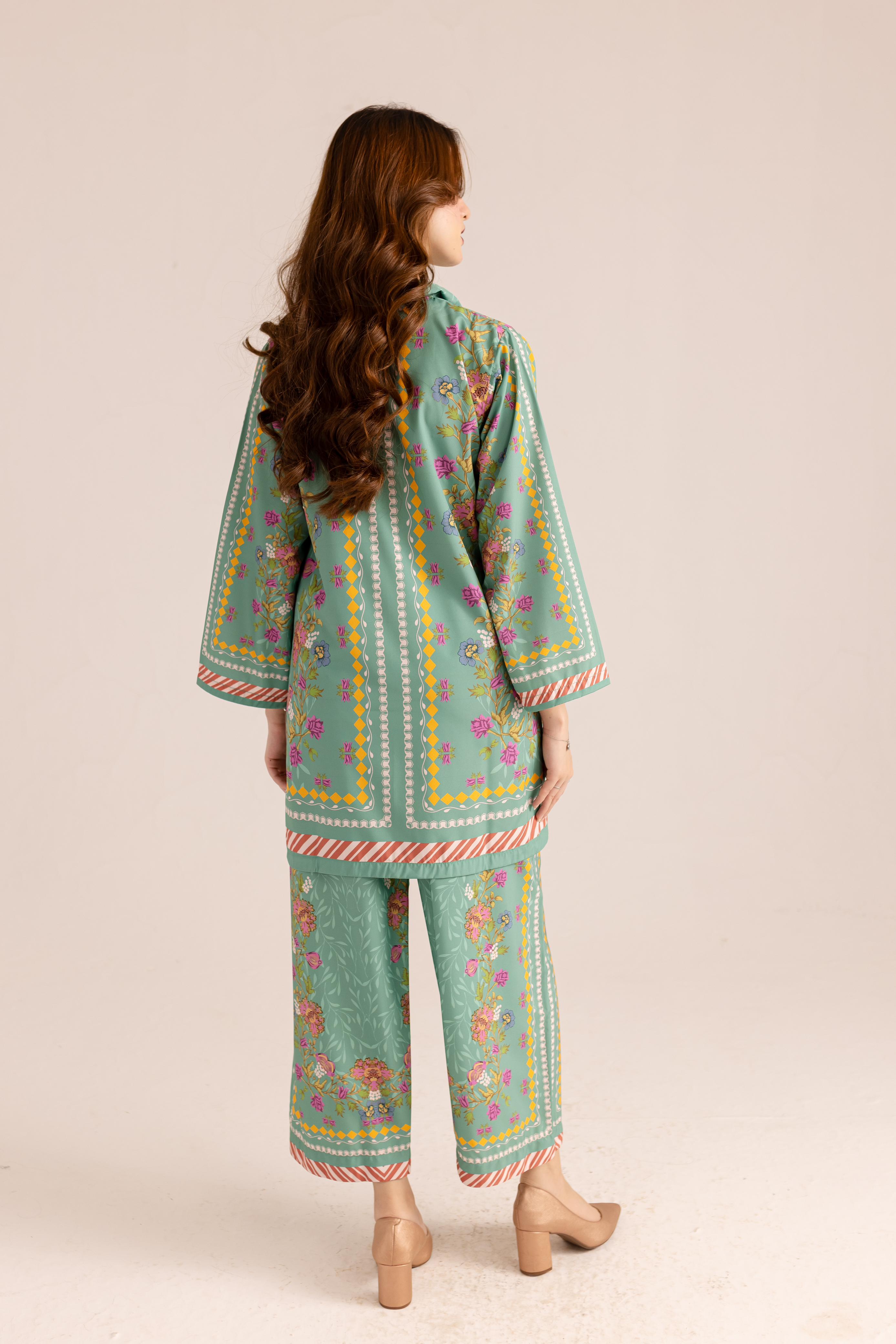 Yaaqot Stitched 2 Piece Lawn Collection-Shakeela Dgn # 11
