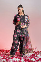 The Affordables By Mariam Malik Stitched 3 Piece Digital Printed Lawn Collection'2025-Floral