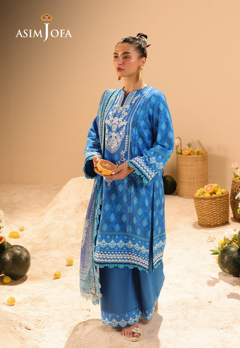 Rhapsody By Asim Jofa Unstitched 3 Piece Summer Collection'2025 Ajubu-24