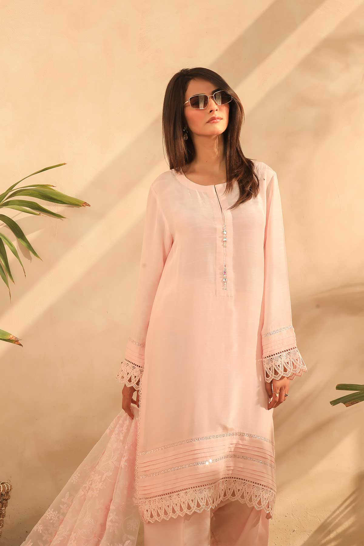 Najia Zia Stitched 3 Piece Festive Collection'2025-Passion