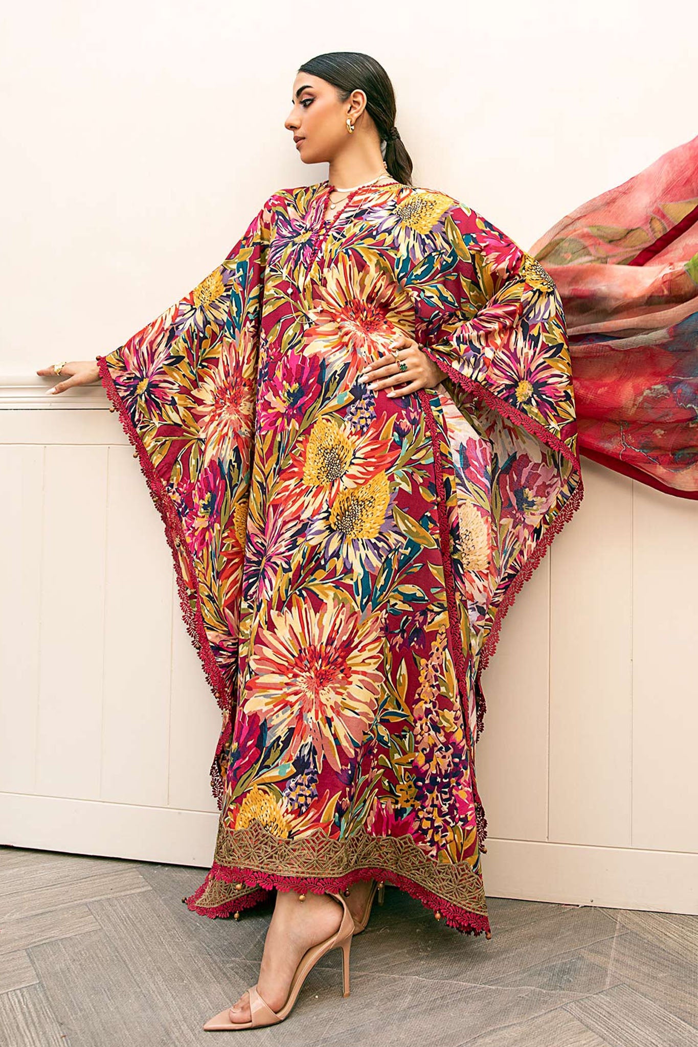 M.Basic by Maria B Unstitched 3 Piece Eid II Lawn Collection'2025-MB-903-B
