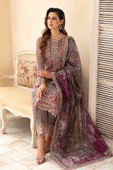 Chevron By Ramsha Unstitched 3 Piece Luxury Chiffon Vol-09 Collection'2024-A-908