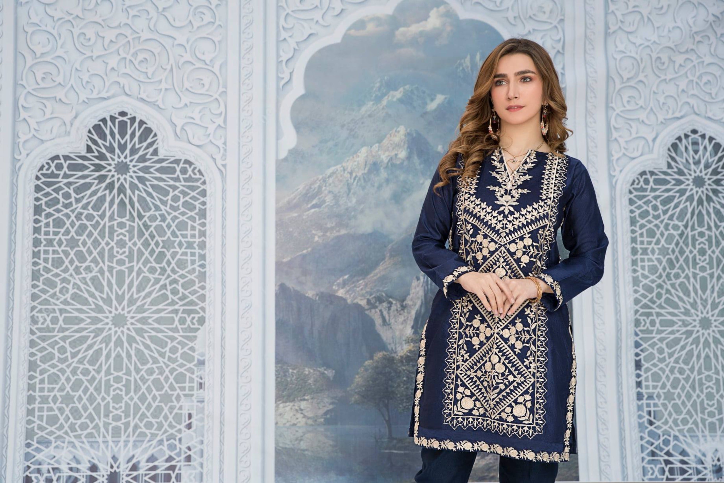 Panache Apparel Stitched Shirt Collection-Grace