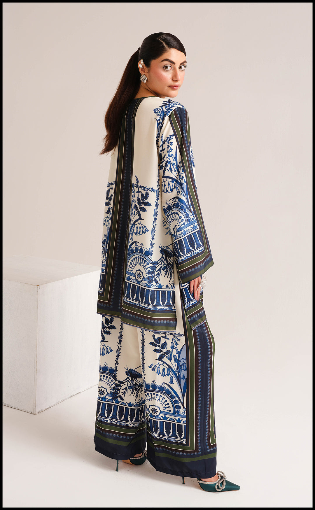 B.K Clothings Stitched 2 Piece Khaddar Collection-ELLA