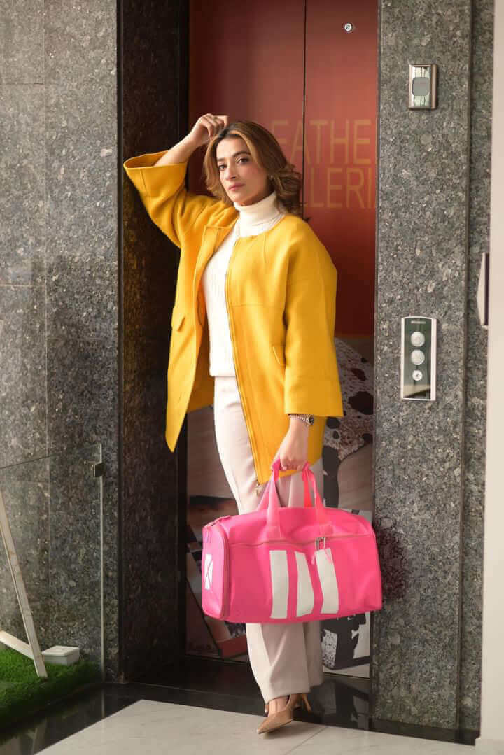 DUFFEL BAG PINK PREMIUM - LEFTOVER - Bag X